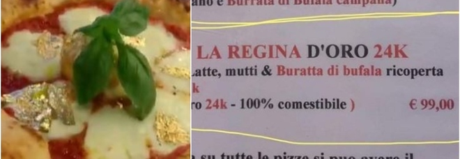 Pizza all'oro a 99 euro da Robert a Jesolo: «Briatore? L'abbiamo inventata prima di quella al Patanegra»