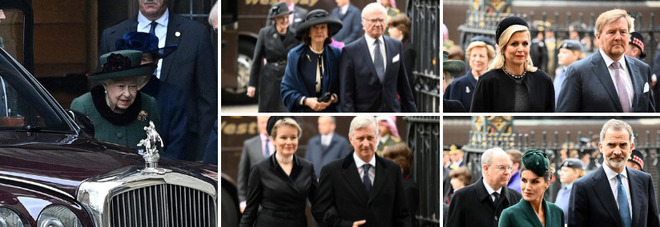 Regina Elisabetta e il grande omaggio al suo Filippo a Westminster: presenti tutti i reali d'Europa (ma non Harry e Meghan)