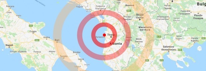 Terremoto in Albania, scossa di magnitudo 5,2: crolli e panico nelle strade