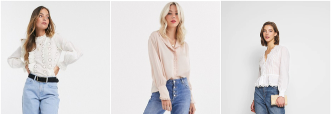 WISHLIST La camicia della primavera è in stile vittoriano: i modelli must have tra ricami e colletto maxi