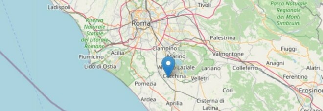 Terremoto ad Ariccia, a pochi chilometri da Roma