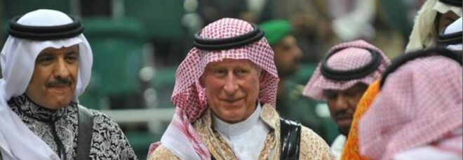 Il principe Carlo, 73 anni