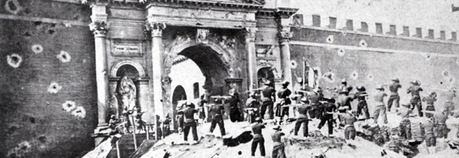 19 settembre 1870 La presa di Roma: le truppe italiane circondano la città
