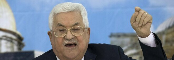 Abu Mazen attacca Israele: «Non crede alla pace. Sono un regime di Apartheid»