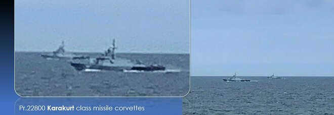 Navi da guerra russe avvistate vicino Stoccolma: seguono da vicino l'esercitazione Nato nel Baltico