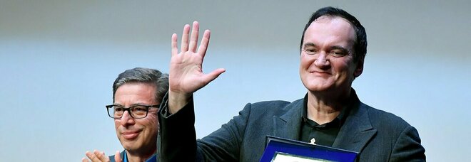 Quentin Tarantino a Roma: «Il mio sogno? Girare un film a Cinecittà»
