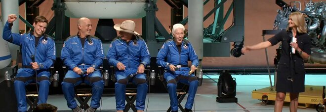 Blue Origin di Bezos è a Napoli: «Così possiamo portare le persone nello spazio»