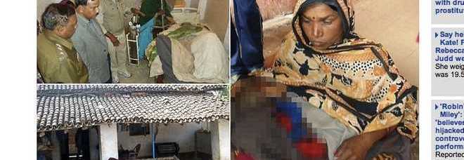 India, allatta la figlio ma il marito voleva un maschietto: bruciata viva (DailyMail)