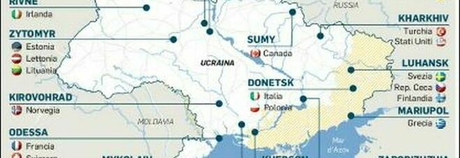 Ucraina, l'Occidente si divide le zone da ricostruire. Italia beffata: si aggiudica un'area occupata