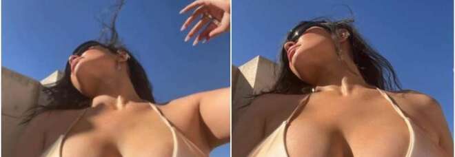 Kylie Jenner hot su Instagram, il finto topless e l'invito: «Liberate i capezzoli»