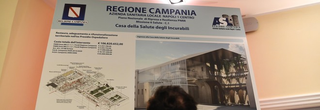 Incurabili, San Gennaro e Annunziata: arriva il piano di recupero per i tre storici ospedali di Napoli