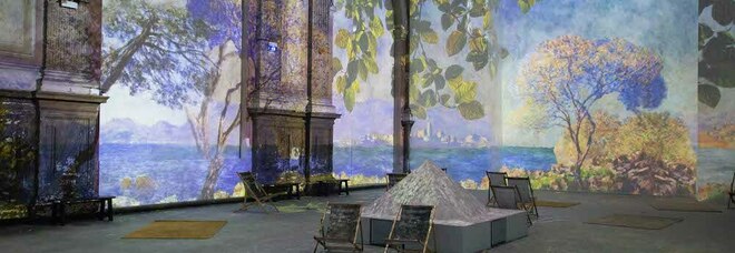 Monet a Napoli, la mostra immersiva prorogata anche a Natale e oltre