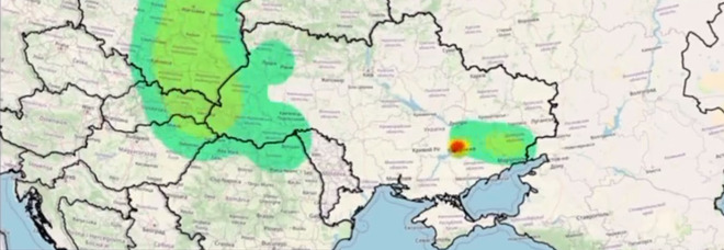 Zaporizhzhia, in caso di incidente nucleare la "nuvola radioattiva" in tre ore arriverebbe in Austria. La mappa