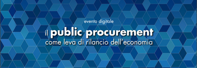 LIVE Il public procurement come leva di rilancio dell economia