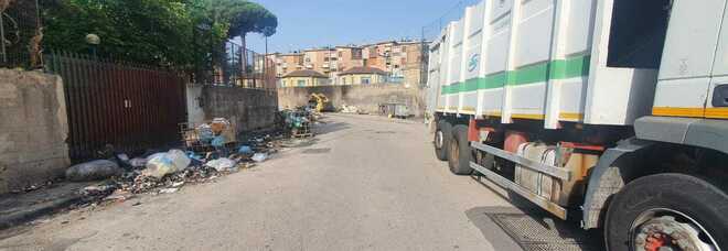 Napoli, Rione Traiano: rimossi i rifiuti tossici da via Lattanzio