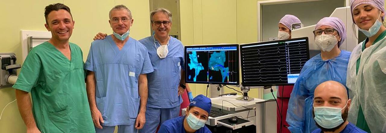 Ospedale di San Benedetto da record: defibrillatore impiantato su un paziente di 78 anni. E' il primo caso nelle Marche
