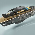Ecco Nautilus, lo yacht-sottomarino: 37,5 metri di barca in grado di immergersi fino a 200 metri di profondità