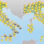 Meteo, le previsioni: il maltempo si sposta al Sud, nel weekend migliora in tutta Italia