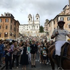 Piazza di Siena, la sfilata al centro di Roma dei protagonisti di Italia Polo Challenge e della Fanfara dei Carabinieri