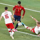 Spagna-Polonia, le foto del match degli Europei