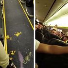 Ryanair, il volo si trasforma in incubo: 70 passeggeri ubriachi urlano e vomitano per tre ore nell'aereo Video