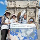 Won-Young Lee, dalla Corea del Sud a Roma a piedi: «Nella Capitale per vedere il Papa e parlare del nucleare»