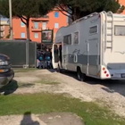 Marcia No Vax, camper fermati dalla polizia a Roma