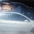 Strani rumori notturni: con le telecamere scopre uomo in mutande che dorme sul tetto dell'auto