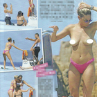 Elodie Patrizi in topless in vacanza con Mahmood (Chi)
