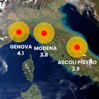 Terremoto a Modena, due forti scosse avvertite fino in Toscana: magnitudo 3.8 e 3.2