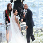 Jacobs, matrimonio da sogno al lago di Garda con Nicole Daza