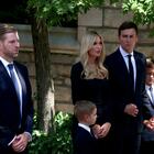 Usa: Trump e i figli a New York per funerale Ivana