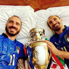 Italia-Inghilterra, Chiellini e Bonucci, i leoni: «A questa età vale doppio, adesso vogliamo i Mondiali»