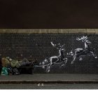 Banksy, l'opera 'natalizia' che sensibilizza sulle condizioni dei senzatetto