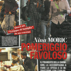 Nina Moric, Luigi Favoloso e Carlos a Milano (Chi)