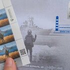 Kiev, code agli uffici postali per il francobollo con l'eroe dell'Isola dei Serpenti