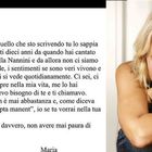 Maria De Filippi: «Non avere paura ci sarò sempre, ti voglio un bene dell'anima»