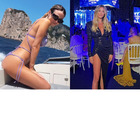 Diletta Leotta, sexy-bikini in barca a Capri e concerto privato di Jennifer Lopez