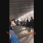 Cede scala mobile in metro a Roma, diversi feriti fra cui i tifosi Cska Mosca