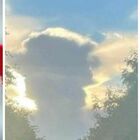 Regina Elisabetta, la nuvola con la sua immagine apparsa in cielo: la foto è virale